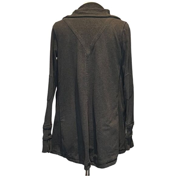 Lululemon women’s Gratitude Wrap French Terry Double Breasted Snap Front Jacket - Picture 4 of 10